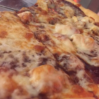 Pomodoro - The BBQ pizza. Forgot the exact name, sorry. A little on the sweet side but it was good. - Italian Near Me - Fort Lee, New Jersey