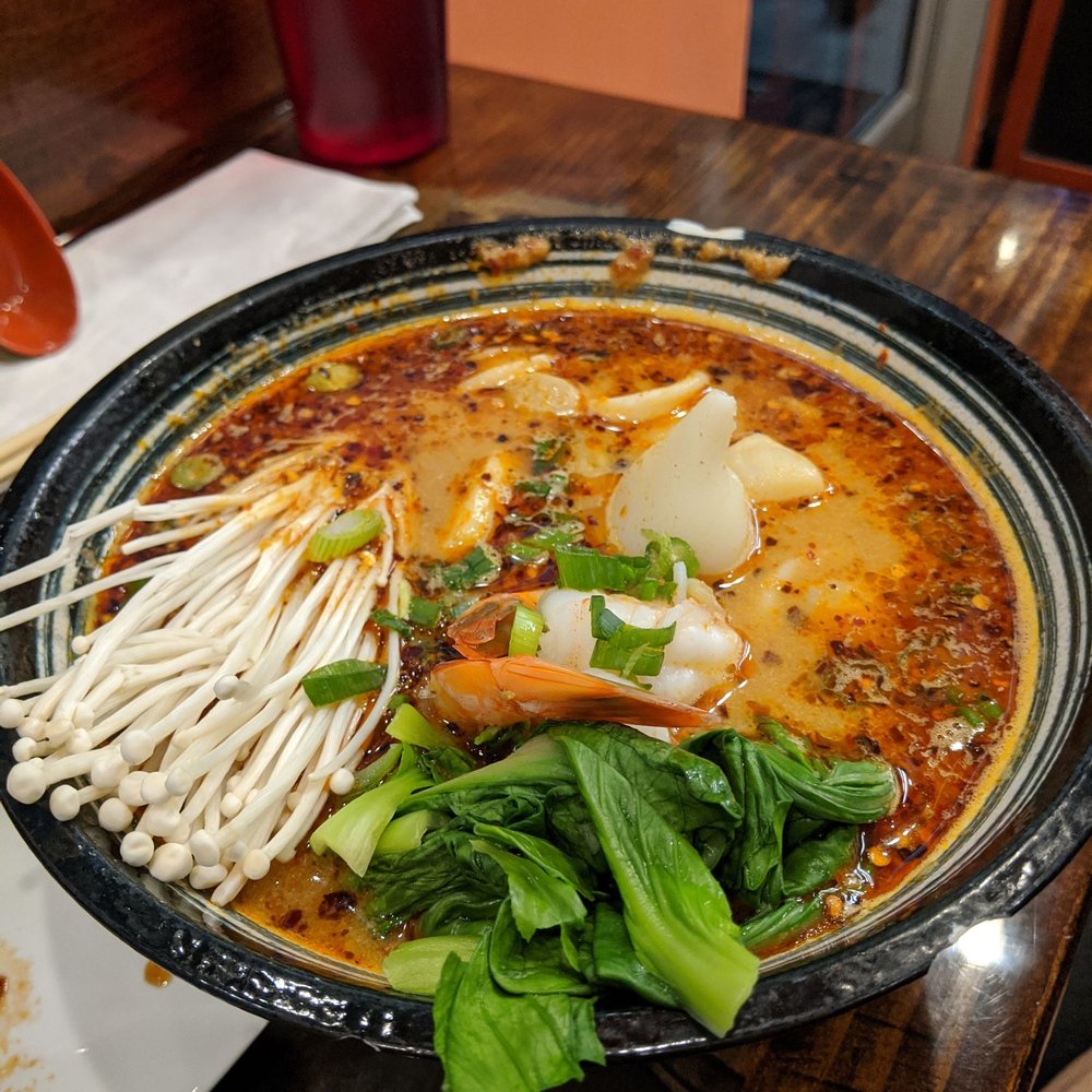 Noodle Boulevard - Spicy seafood ramen - Ramen Near Me - Cary, North Carolina Noodle Boulevard - Spicy seafood ramen - Ramen Near Me - Cary, North Carolina