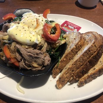 White Spot - Cheesesteak hash - Breakfast & Brunch Near Me - Vancouver, British Columbia White Spot - Cheesesteak hash - Breakfast & Brunch Near Me - Vancouver, British Columbia