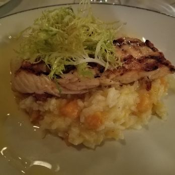 22 Bowen's - Salmon over risotto - New American Near Me - Newport, Rhode Island 22 Bowen's - Salmon over risotto - New American Near Me - Newport, Rhode Island