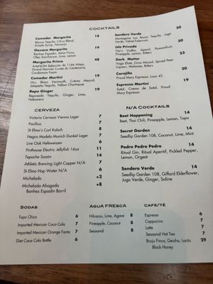Menu photo 3 Comedor Austin, TX