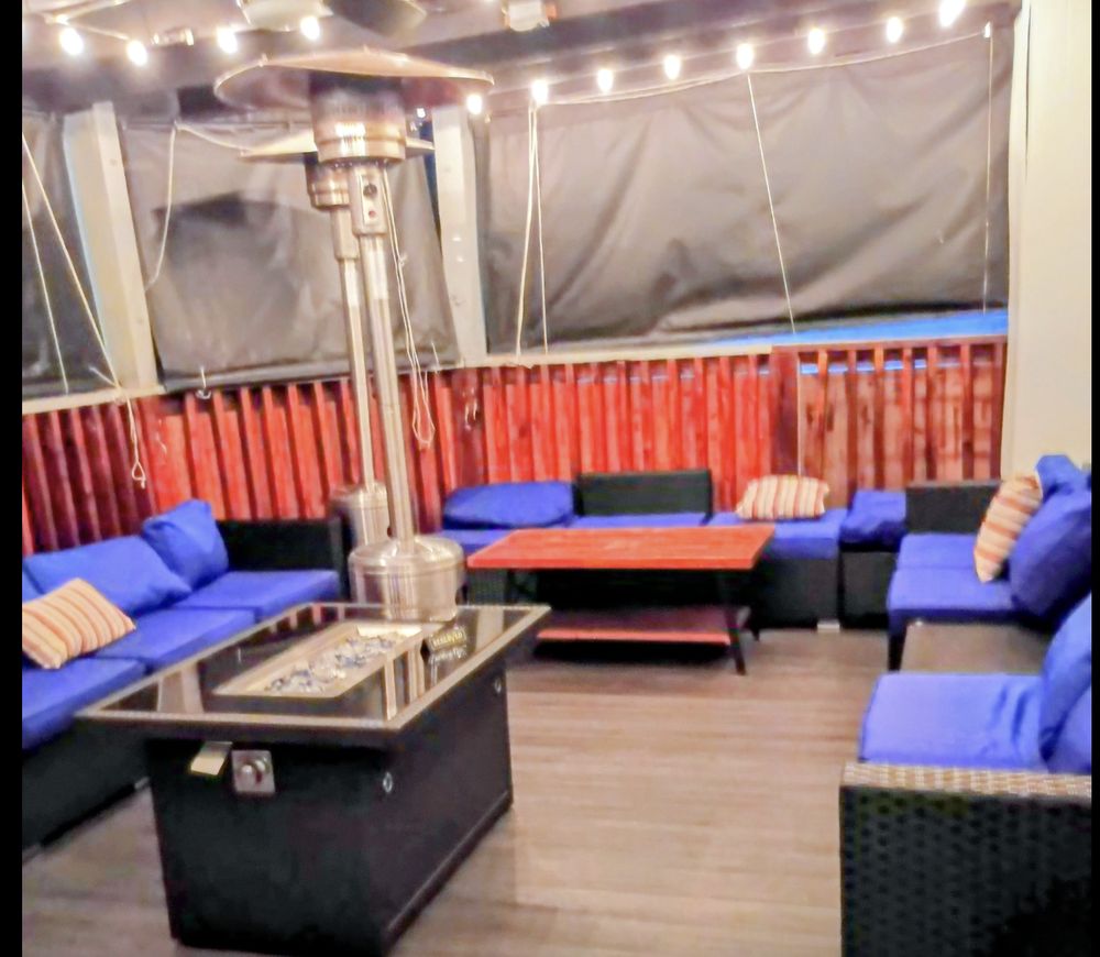 Food from The BeeGee's Lounge