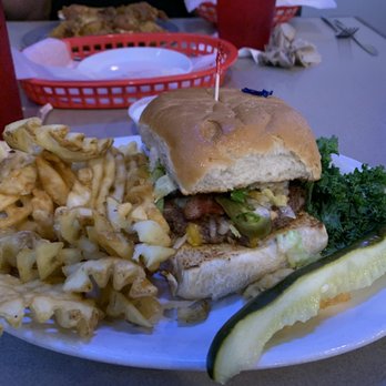 Pluckers Wing Bar - Pasadena - Keep an eye on that bacon  "Bacon burger" - Chicken Wings Near Me - Pasadena, Texas