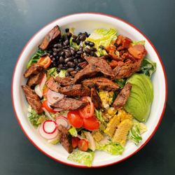 Sunset Cantina - Surf trip Salad with Carne Asada!