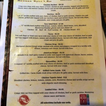 Blue Iguana - Lunch Menu - Mexican Near Me - Fajardo, Puerto Rico