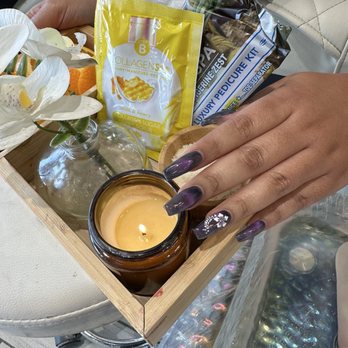 Belle Nails and Spa - Collagen pedicure and my nails done by Vy - Nail Salons Near Me - Concord, California