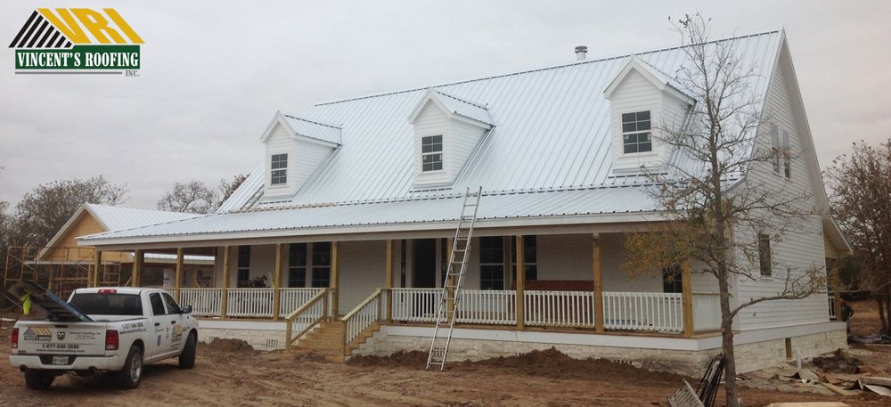 Slide of Vincent's Roofing