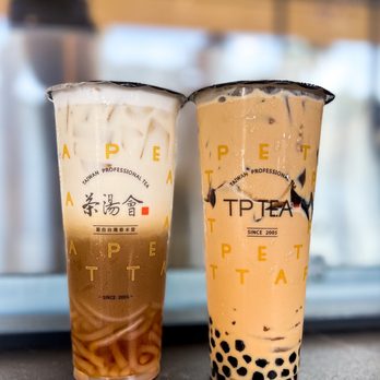 TP Tea - Tie Guan Ying Latte + Classic Milk Tea Ig @jacklyn_huynh - Bubble Tea Near Me - Irvine, California