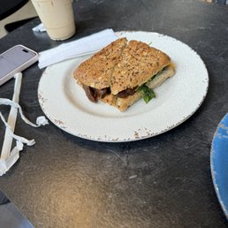 Caribbean Spice Sausage Panini