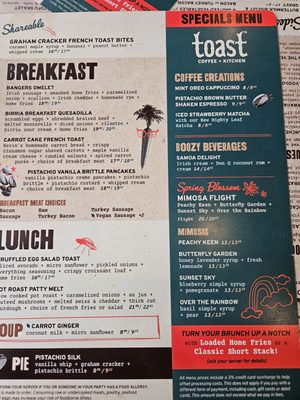 Menu photo 2 Toast Bay Shore, NY Menu photo 2 Toast Bay Shore, NY