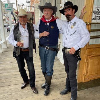 Virginia City - Outside the Bucket of Blood Saloon, keep back Marshals! - Local Flavor Near Me Virginia City - Outside the Bucket of Blood Saloon, keep back Marshals! - Local Flavor Near Me