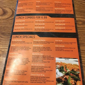 Señor Villa - Lunch options! - Mexican Near Me - La Crosse, Wisconsin