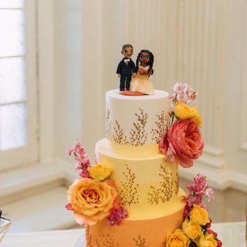 Flowerstory - Cake flowers provided by Flowerstory.  Cake by: MiGoodies Bake Sale  Photo by: Trevor and Elisebeth (@tr - Florists Near Me