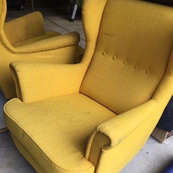 JR Upholstery - Old IKEA chair. - Furniture Reupholstery Near Me - West Chicago, Illinois