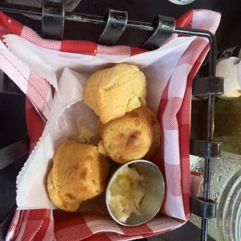 Moonshine Grill - Complementary Corn bread - Southern Near Me - Austin, Texas