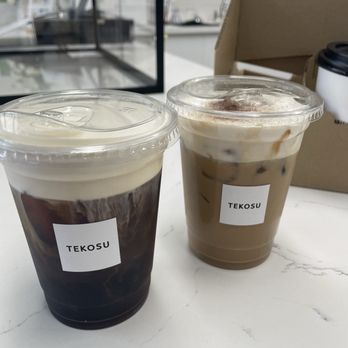 Tekosu Cafe - Cold brew with cream top - Coffee & Tea Near Me - Arcadia, California