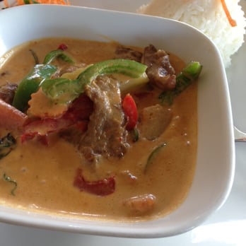 Thai Squared - Red curry with beef - Thai Near Me - Alpharetta, Georgia Thai Squared - Red curry with beef - Thai Near Me - Alpharetta, Georgia