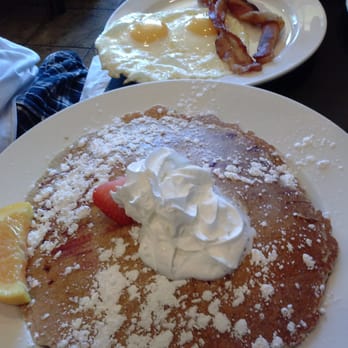 The Pancakery - Healthy pancake with added egg and bacon - Breakfast & Brunch Near Me - Destin, Florida