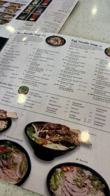 Menu photo 6 Pho Ba Co Irvine, CA