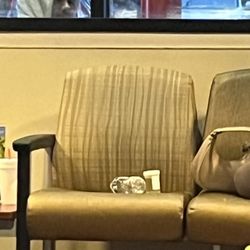 REX Healthcare - Emergency Department - Urine on the chair in the waiting room