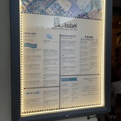 Babel - Menu