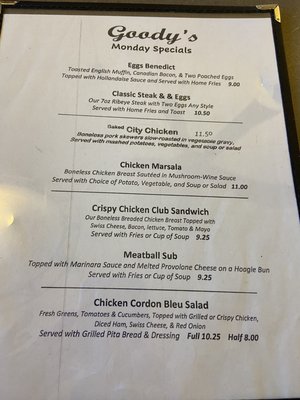 Menu photo 1 Goody's Restaurant Brook Park, OH