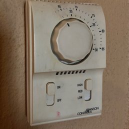 Thermostat in the room that hasn't seen a wipe in a decade, I suppose