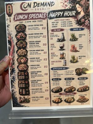 Menu photo 3 On Demand Sushi Las Vegas, NV