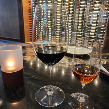 Atlas Steak + Fish - Sumac cab sauv and vidal ice wine - Steakhouses Near Me - Edmonton, Alberta