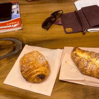 Sidewalk Citizen - Almond croissant and chocolate croissant - Bakeries Near Me - Calgary, Alberta