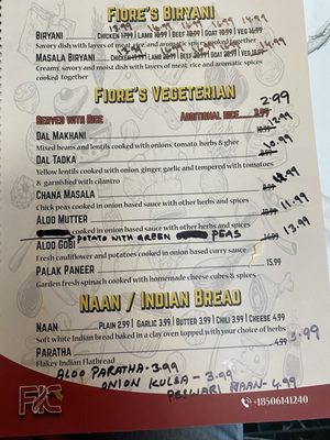 Menu photo 3 Fiore Indian Cuisine Bonifay, FL Menu photo 3 Fiore Indian Cuisine Bonifay, FL