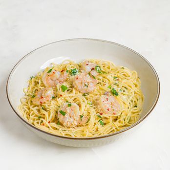 A'mano Fresh Pasta - Shrimp Scampi - Pasta Shops Near Me - Williamsville, New York A'mano Fresh Pasta - Shrimp Scampi - Pasta Shops Near Me - Williamsville, New York