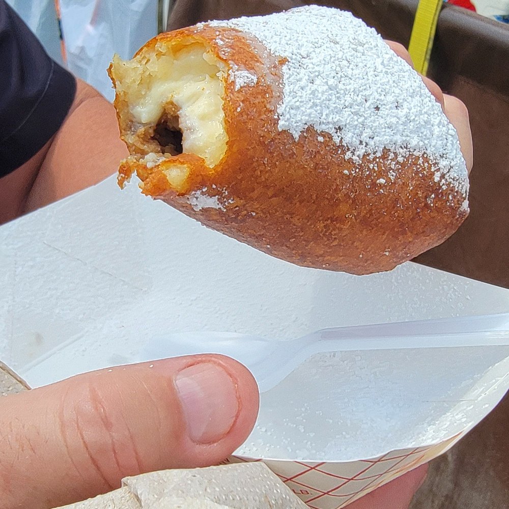 Illinois State Fair - Fried Key Lime pie on a stick - Festivals Near Me - Springfield, Illinois