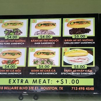 Khang Vietnamese Sandwich Cafe - Menu June 2021 - Sandwiches Near Me - Houston, Texas Khang Vietnamese Sandwich Cafe - Menu June 2021 - Sandwiches Near Me - Houston, Texas