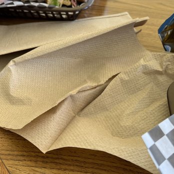 The Corner Deli - Crumpled pile of bathroom-style paper towels. - American Near Me - Emmett, Idaho