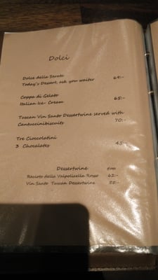 Menu photo 1 Gattostretto Lund, AB Menu photo 1 Gattostretto Lund, AB