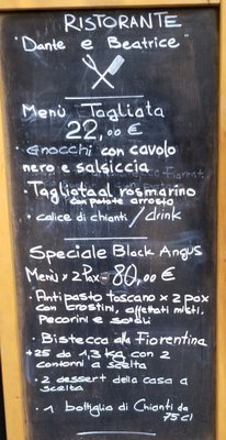 Menu photo 3 Dante e Beatrice Florence, FI