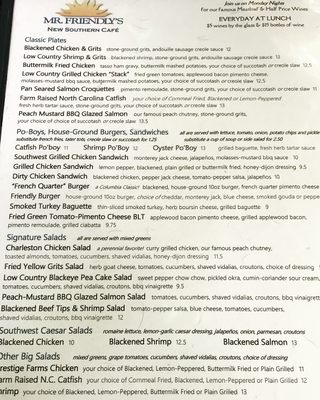 Menu photo 7 Mr Friendly's New Southern Cafe Columbia, SC Menu photo 7 Mr Friendly's New Southern Cafe Columbia, SC