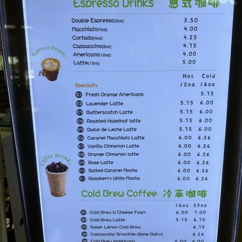 I TEA - Menu 6/17/23 - Bubble Tea Near Me - Orlando, Florida