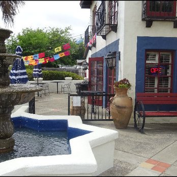 Casa Del Lago  - The restaurant features an attractive outdoor patio, complete with a running fountain, potted plants and palm trees. - Mexican Near Me - Granite Bay, California