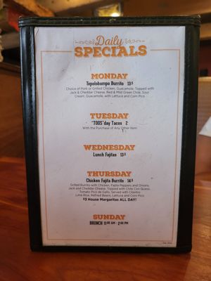 Menu photo 3 Jose Muldoon's Colorado Springs, CO Menu photo 3 Jose Muldoon's Colorado Springs, CO