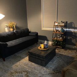 Couch and seating inside the lounge