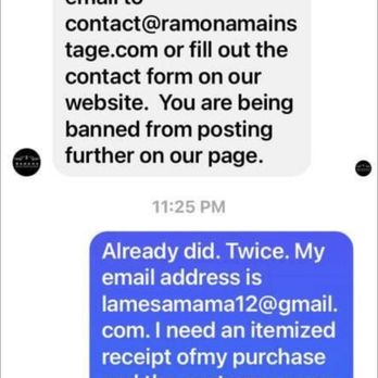 Ramona Mainstage - Their response to my friend who tipped $25, to WHICH THEY ADDED A ZERO AND MADE IT $250!!!!!! THIEVES - Music Venues Near Me - Ramona, California Ramona Mainstage - Their response to my friend who tipped $25, to WHICH THEY ADDED A ZERO AND MADE IT $250!!!!!! THIEVES - Music Venues Near Me - Ramona, California