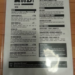 The weekly-changing menu