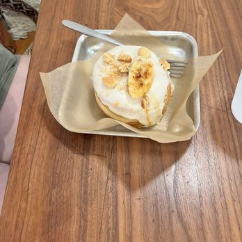 District Donuts Sliders Brew - Banana fosters - Coffee & Tea Near Me - New Orleans, Louisiana