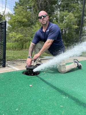 Irrigation Works And Outdoor Lighting Logo