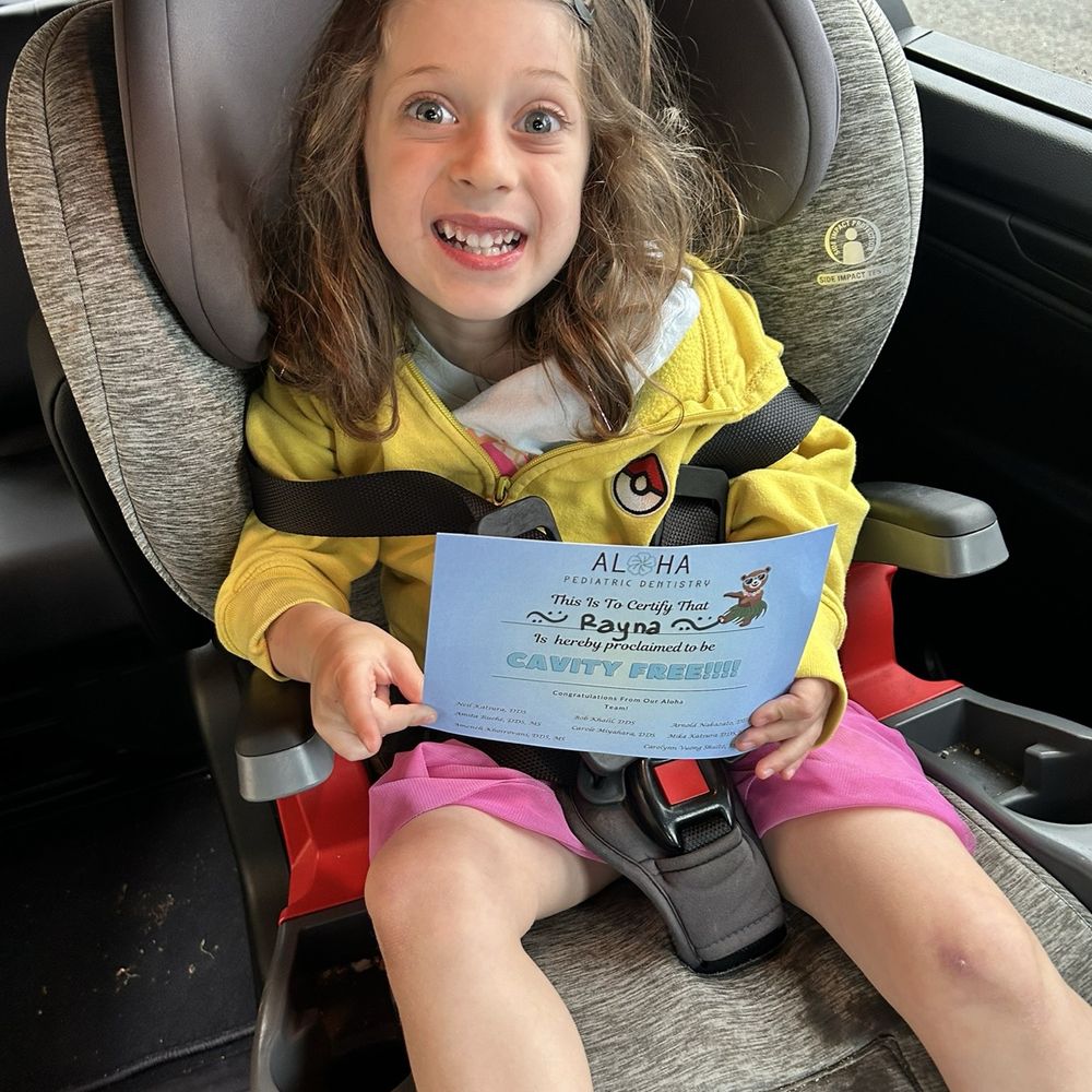 Aloha Pediatric Dentistry - Certificate of clean teeth! - Pediatric Dentists Near Me - Orinda, California Aloha Pediatric Dentistry - Certificate of clean teeth! - Pediatric Dentists Near Me - Orinda, California