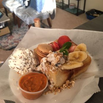 Sweeteria - Thai Tea Toast Special - Desserts Near Me - Silver Spring, Maryland