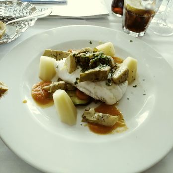 Le Caveau 30 - Turbot with Artichokes - French Near Me - Cannes, 06