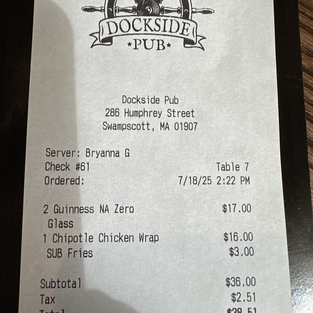 Dockside Pub - Check out - Bars Near Me - Swampscott, Massachusetts